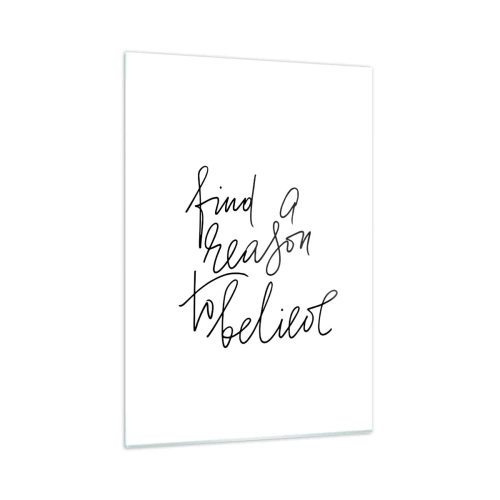 Schilderen op glas - Het is mogelijk - 50x70 cm