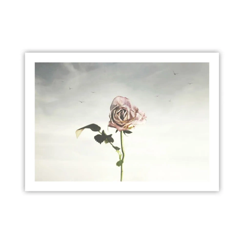 Poster - Begroeting van de lente - 70x50 cm