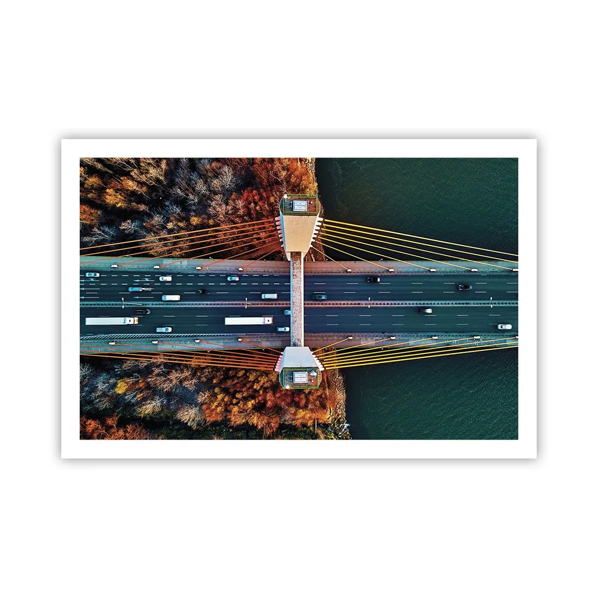 Poster - BEYOND the waters, beyond the forest - 91x61 cm