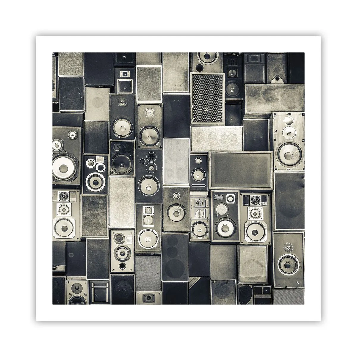 Poster - En alles is goed - 60x60 cm