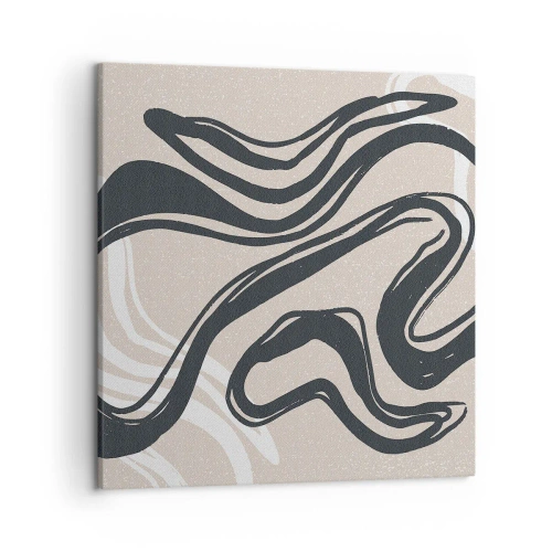 Schilderen op canvas - Expressie vermenigvuldigd - 50x50 cm