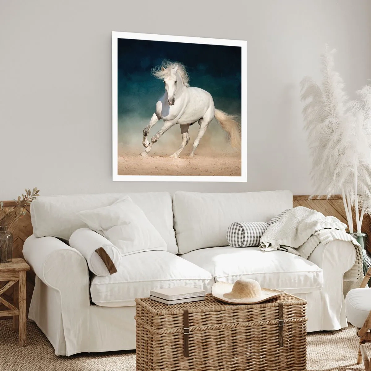 Poster - Vrijheid in zijn pure staat - 60x60 cm