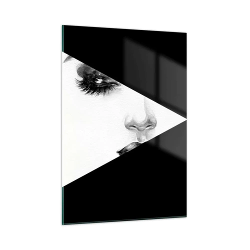 Schilderen op glas - Altijd niet ontdekt - 50x70 cm