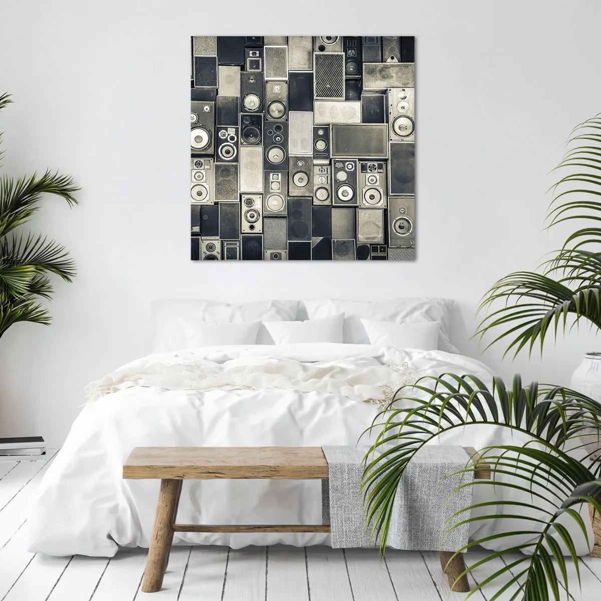 Schilderen op canvas - En alles is goed - 30x30 cm