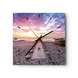 Wandklok - Klok - Een moment van diepe ervaring - 30x30 cm