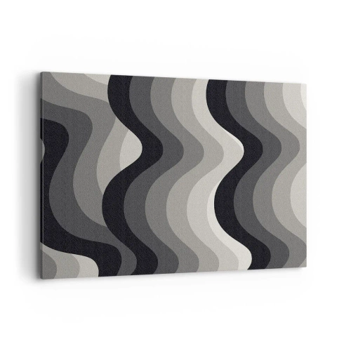 Schilderen op canvas - Golf na golf - 120x80 cm