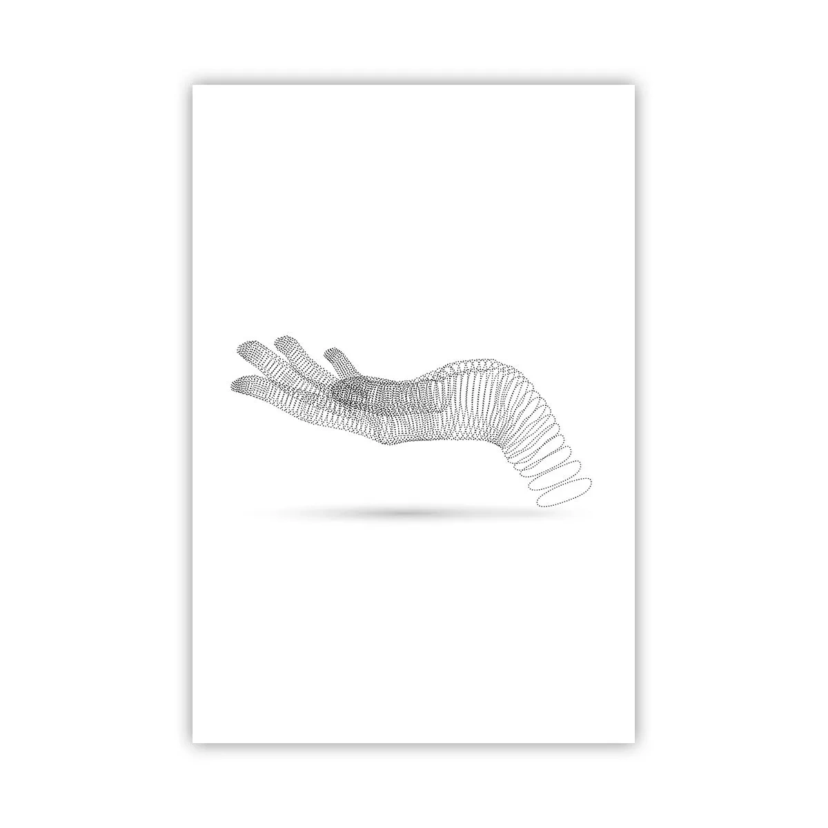 Poster - Veerkrachtige hand - 61x91 cm