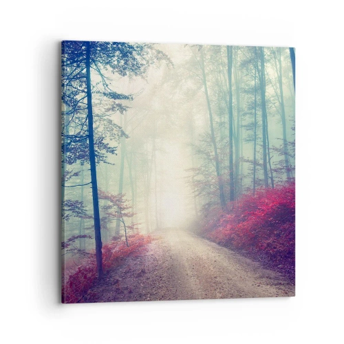 Schilderen op canvas - Hoe goed om op te staan als het ochtend wordt - 70x70 cm