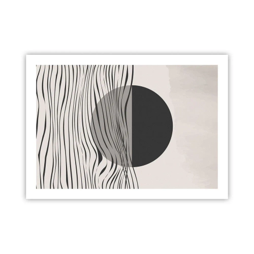 Poster - Halve compositie - 70x50 cm