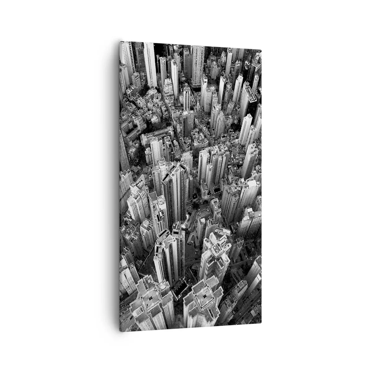 Schilderen op canvas - Nog steeds hoger en hoger - 55x100 cm