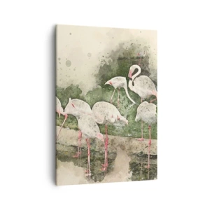Schilderen op canvas - Exotische droom - 50x70 cm