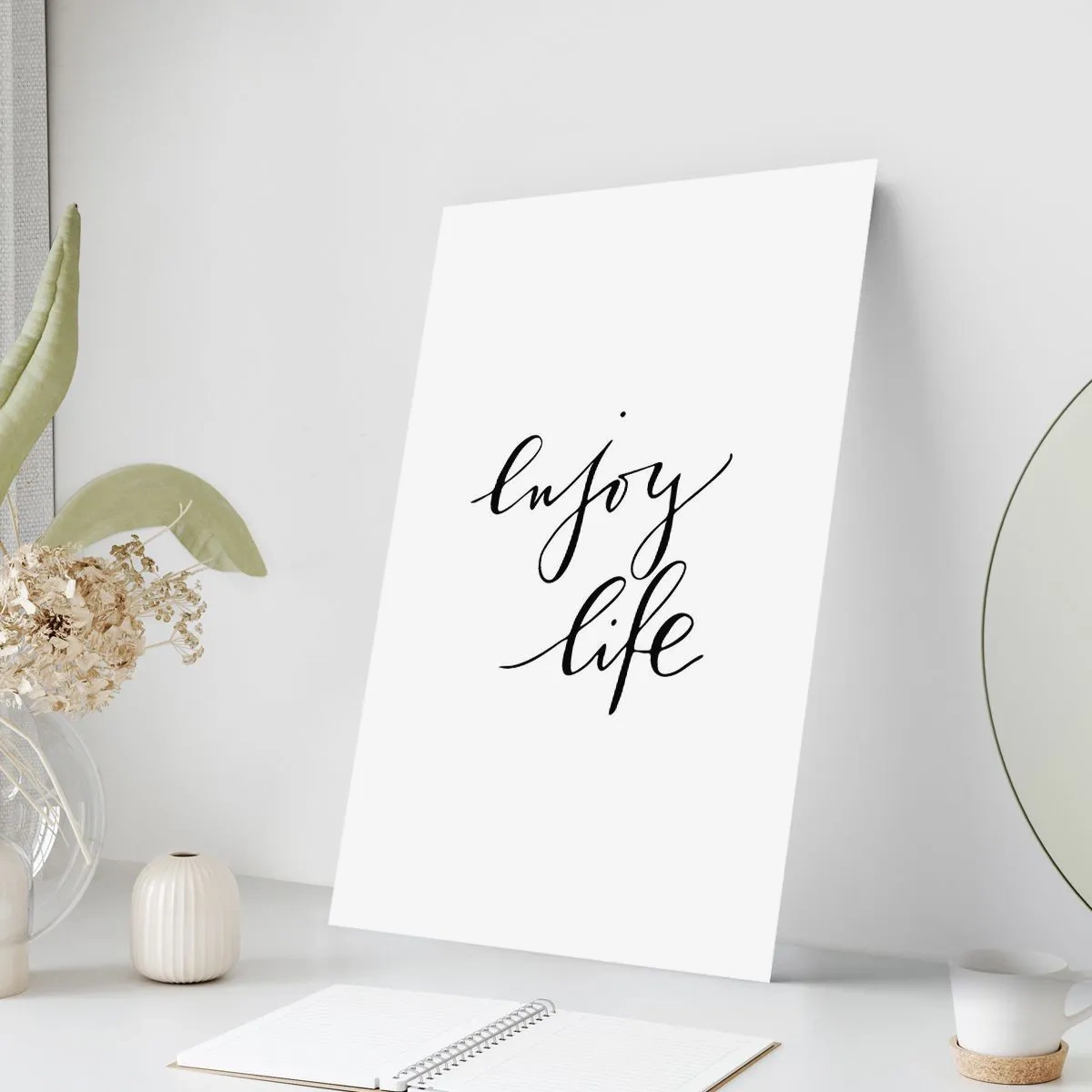 Poster - Niets aan toe te voegen… - 70x100 cm