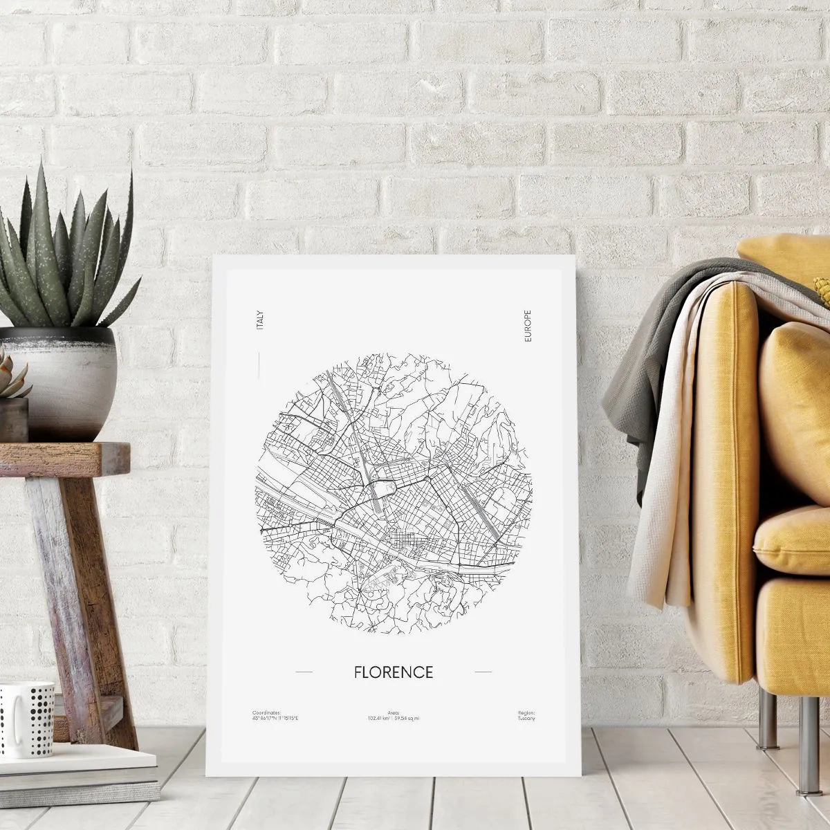 Poster - Anatomie van Florencia - 70x100 cm