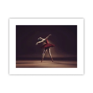 Poster - Een prima ballerina - 40x30 cm
