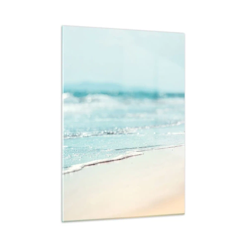 Schilderen op glas - Warmte en geluid - 50x70 cm