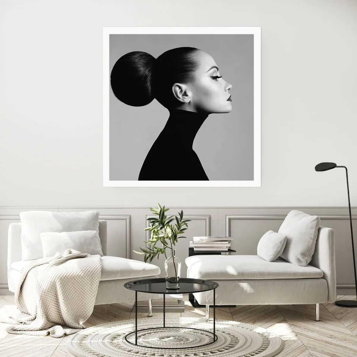 Poster - Moderne Nefertiti - 50x50 cm
