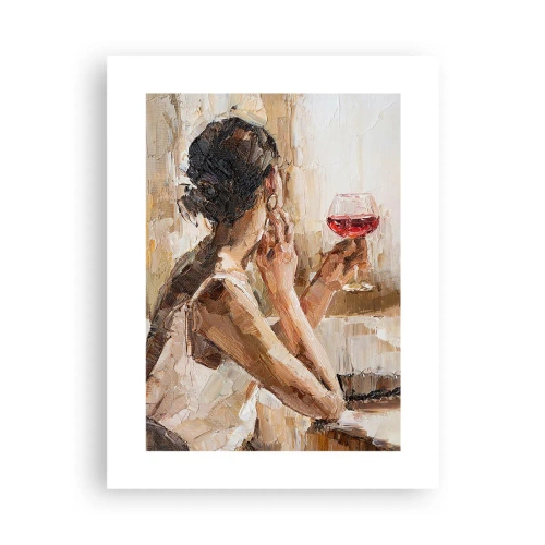 Poster - De smaak van een goed moment - 30x40 cm