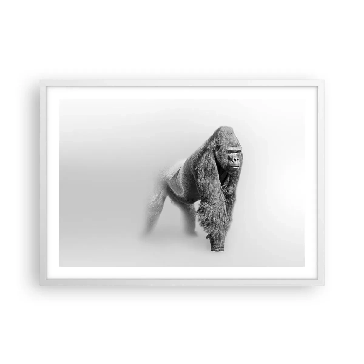 Poster in een witte lijst - Vertrouwen in zijn kracht - 70x50 cm