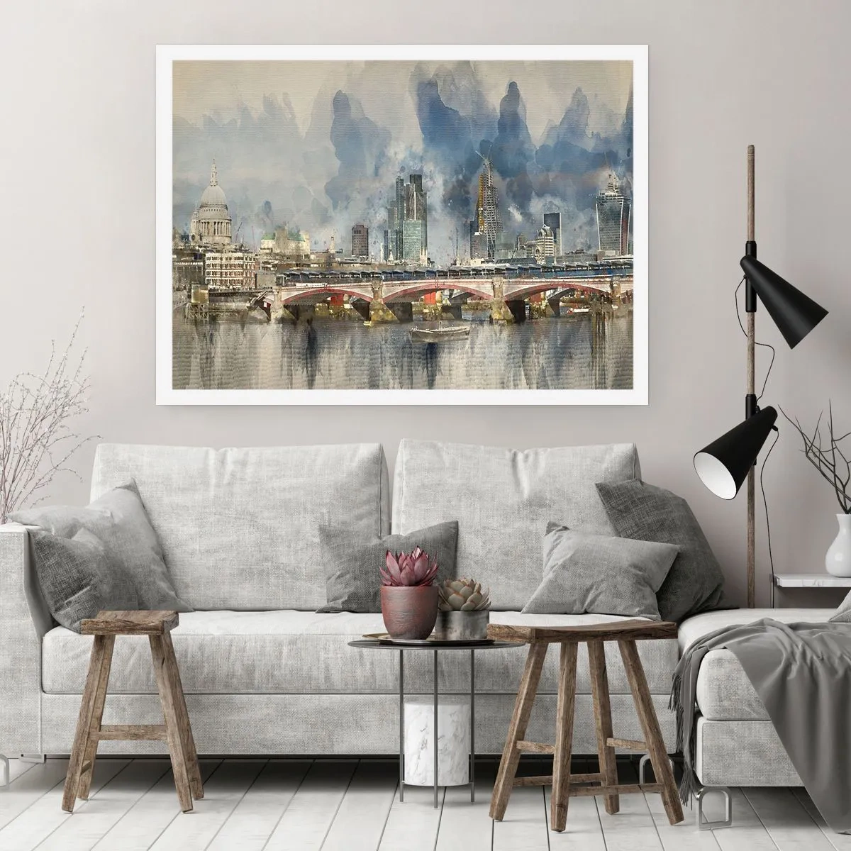 Poster - Londen in al zijn glorie - 40x30 cm