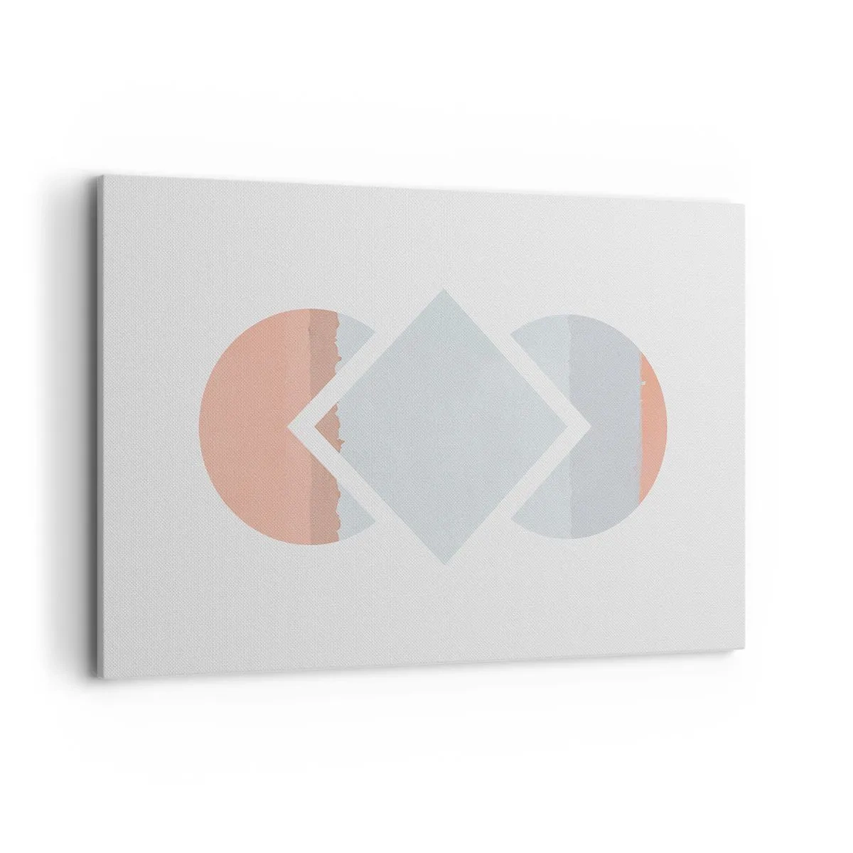 Schilderen op canvas - De situatie is duidelijk - 120x80 cm