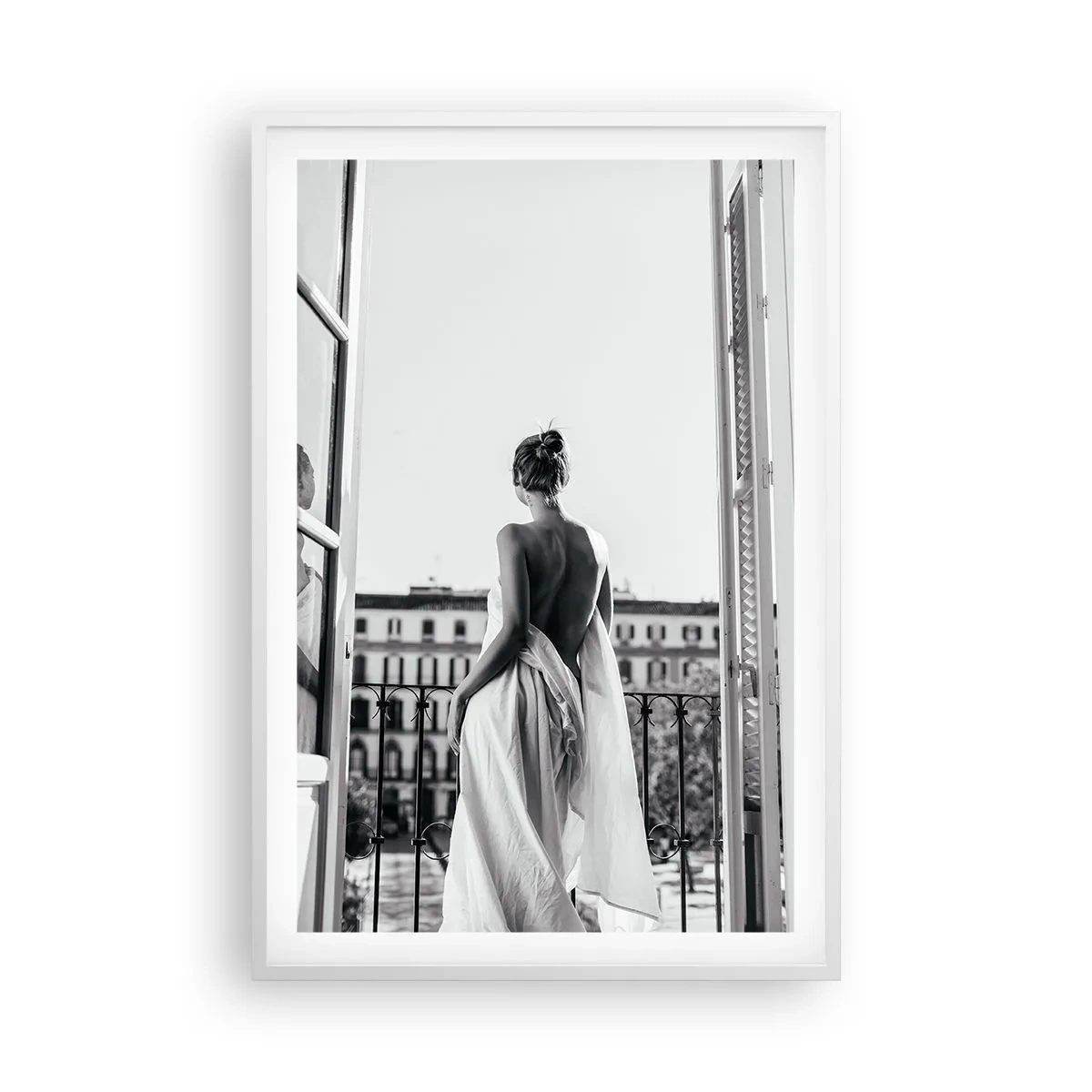 Poster in een witte lijst - De zintuigen wakker maken - 61x91 cm