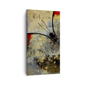 Schilderen op canvas - Kijk voordat ik verdwijn - 45x80 cm