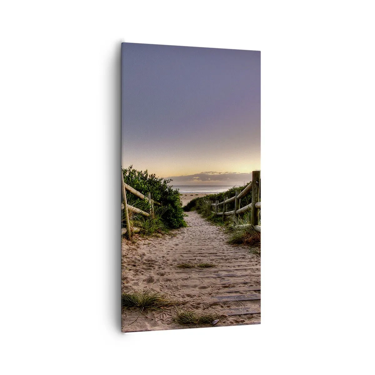 Schilderen op canvas - Het doel is al zichtbaar - 65x120 cm