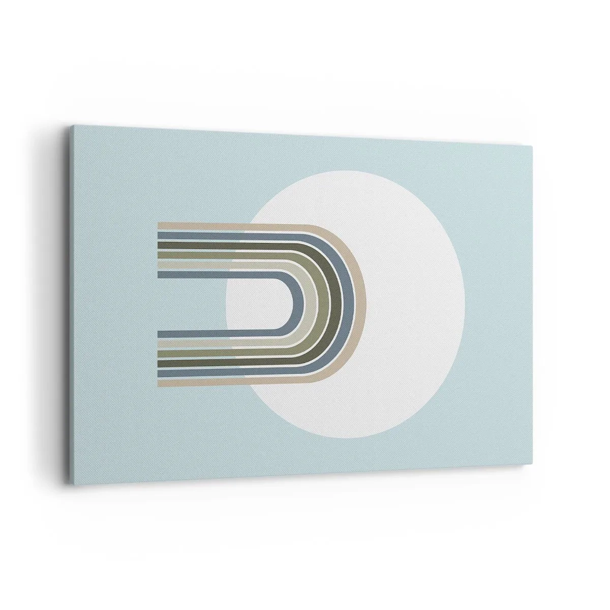 Schilderen op canvas - Onweerstaanbare aantrekkingskracht - 120x80 cm