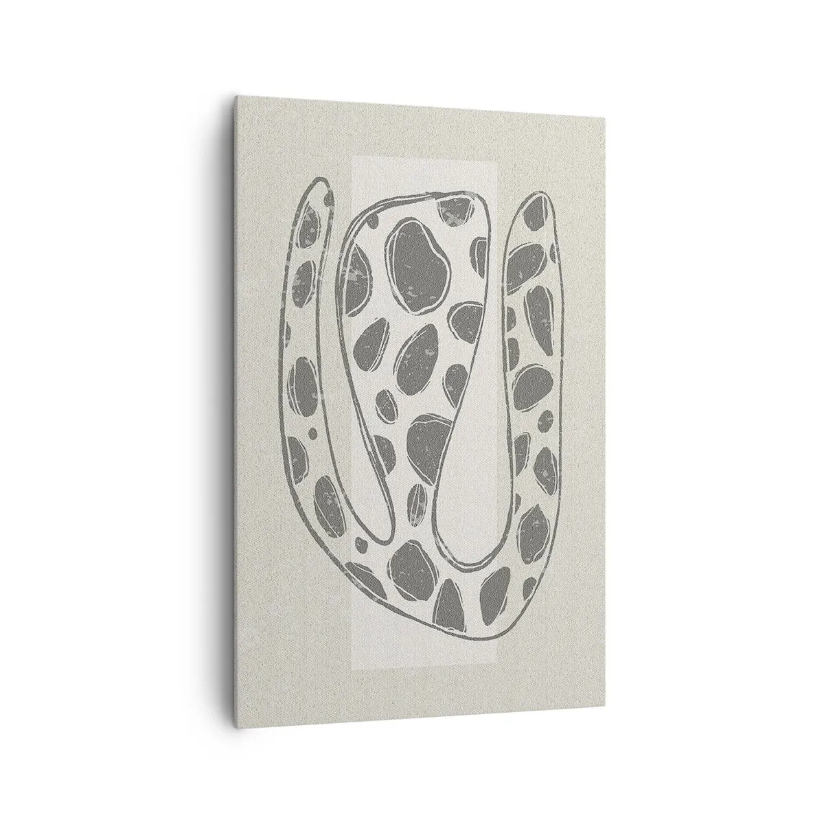 Schilderen op canvas - Een vreemd wezen - 80x120 cm