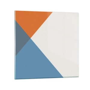 Schilderen op glas - In een hoekje… - 70x70 cm