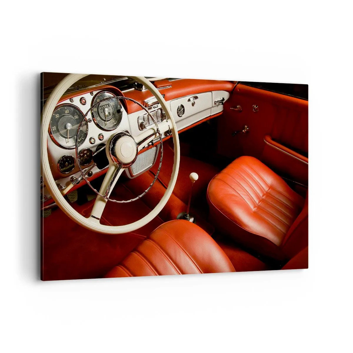 Schilderen op canvas - Vintage luxe - 120x80 cm