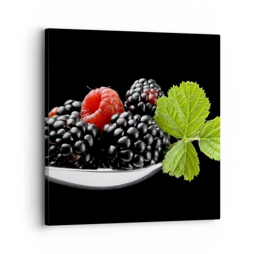 Schilderen op canvas - De smaak van versheid - 30x30 cm