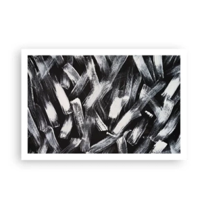 Poster - Abstractie in de industriële spirit - 91x61 cm