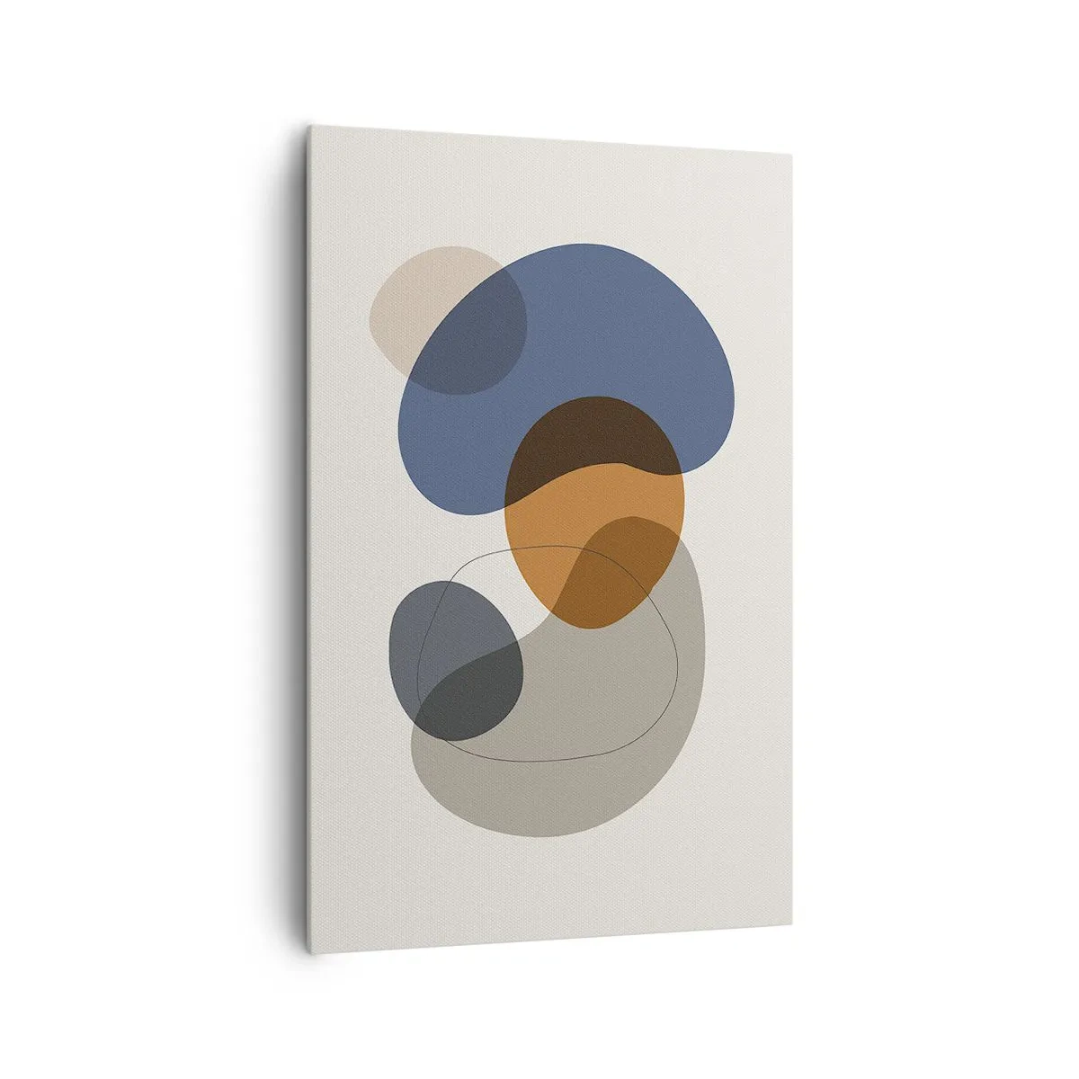 Schilderen op canvas - Kleur druppels - 80x120 cm