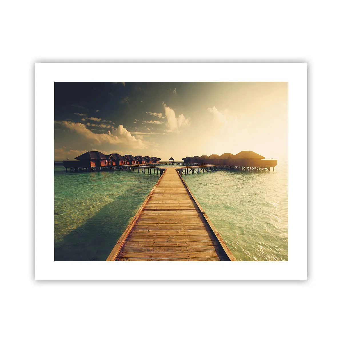 Poster - Een warme uitnodiging - 50x40 cm