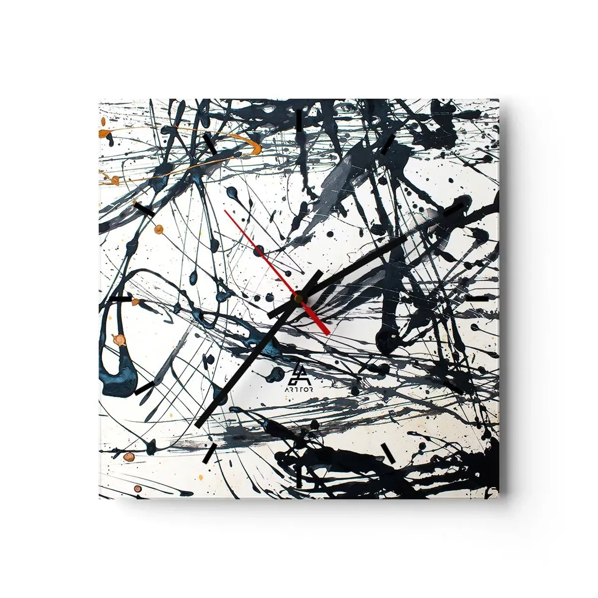 Wandklok - Klok - Zin of geen zin? - 30x30 cm