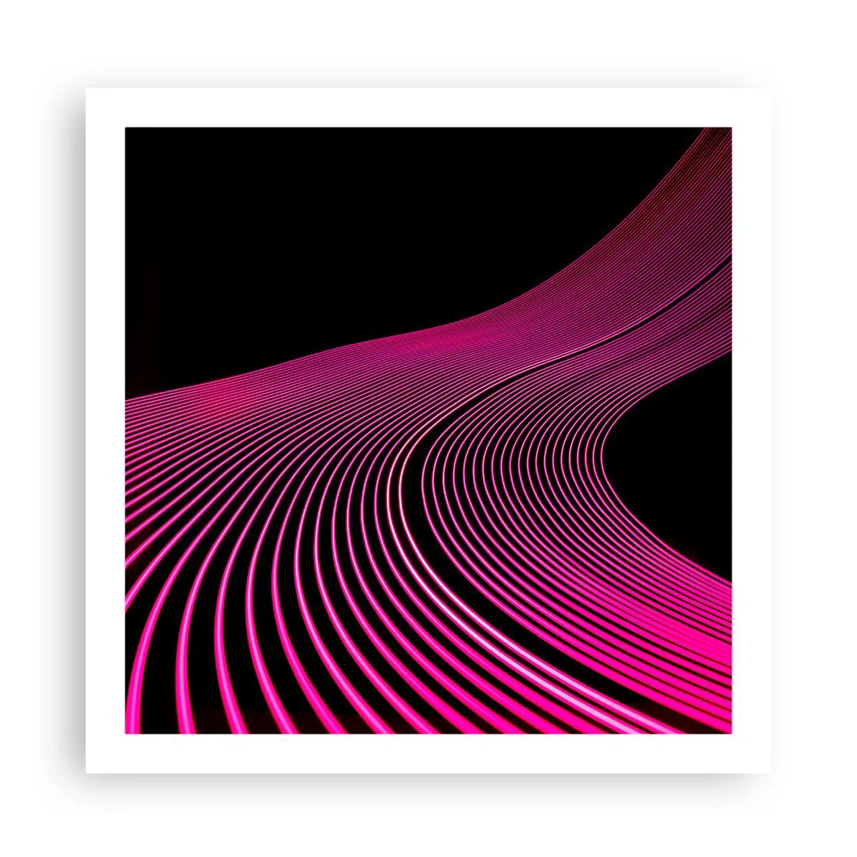 Poster - Avenue van licht - 60x60 cm