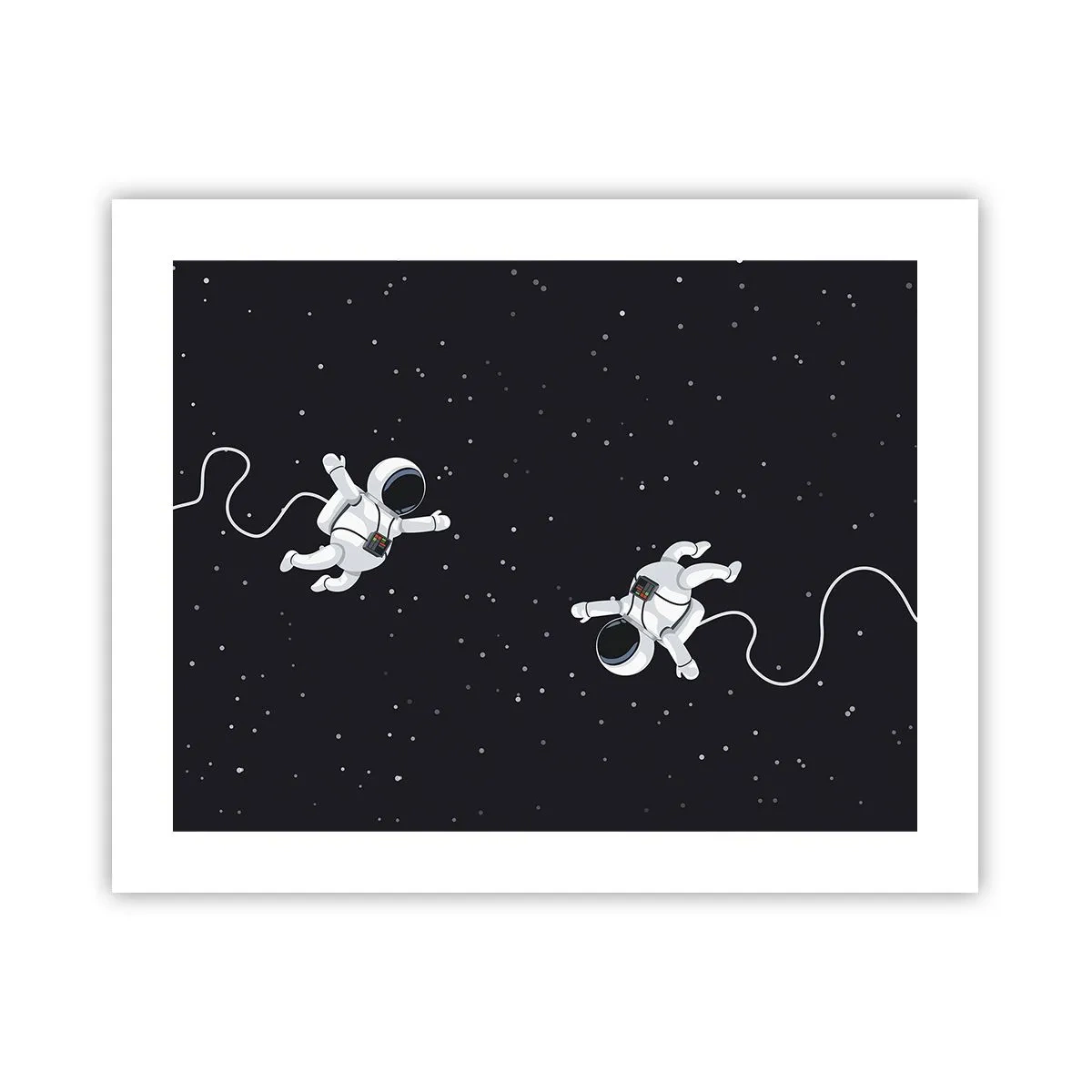 Poster - Kosmische dans - 50x40 cm