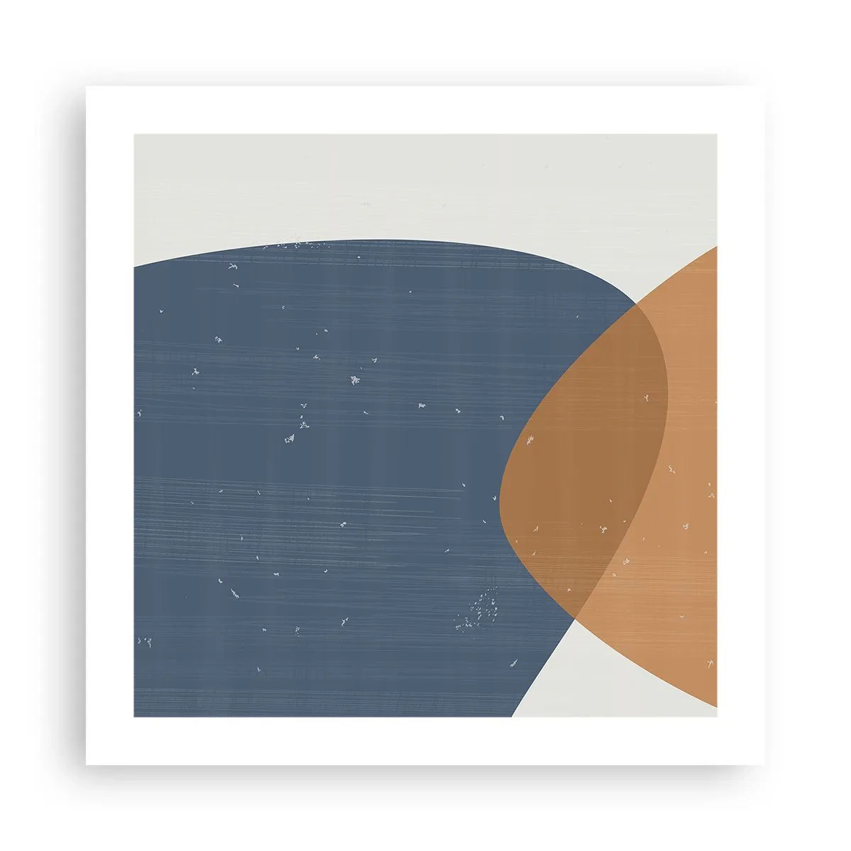 Poster - Ovalen en invloeden - 50x50 cm