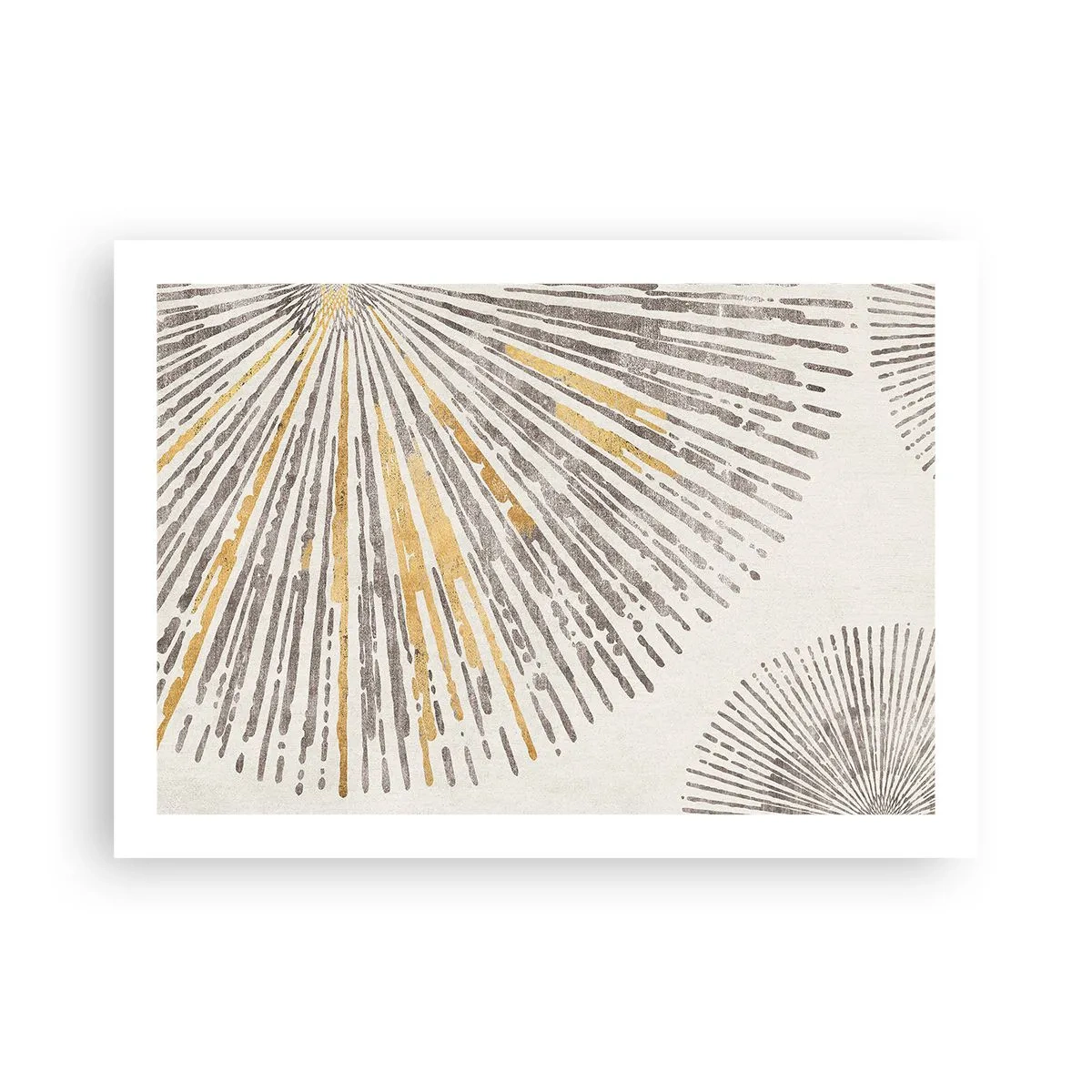 Poster - De schoonheid van de straal - 70x50 cm