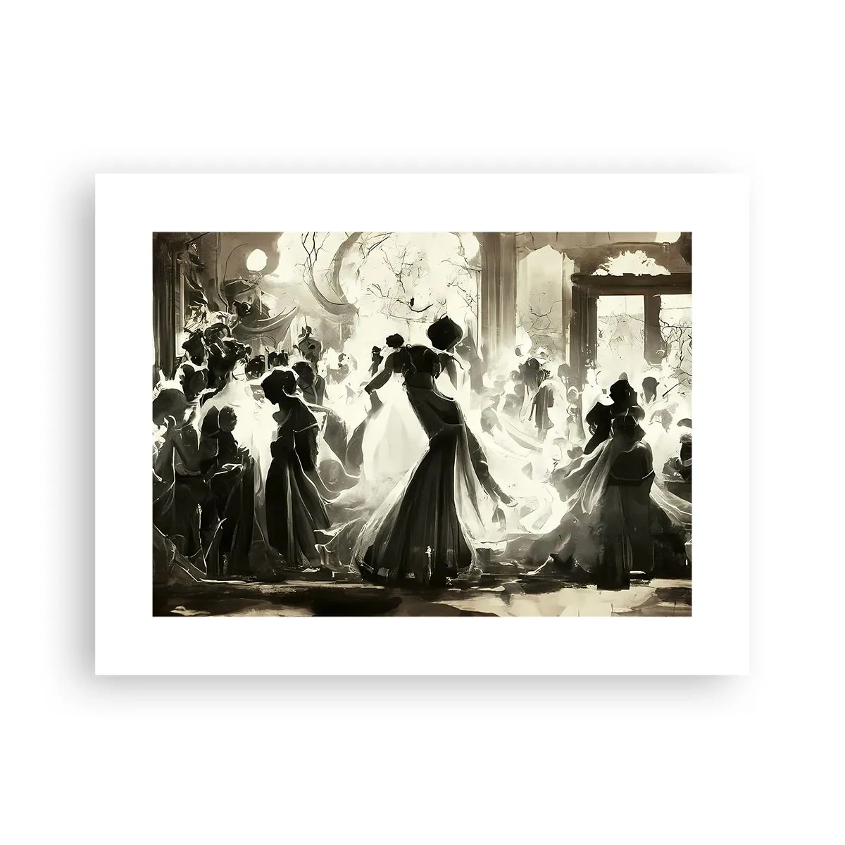 Poster - De grote maskerade - 40x30 cm