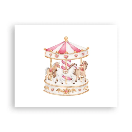 Poster - De zoete kinderwereld - 50x40 cm