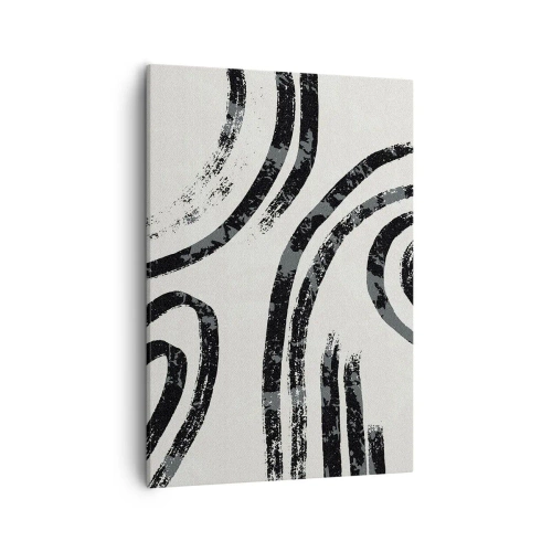 Schilderen op canvas - Half gestopt - 50x70 cm