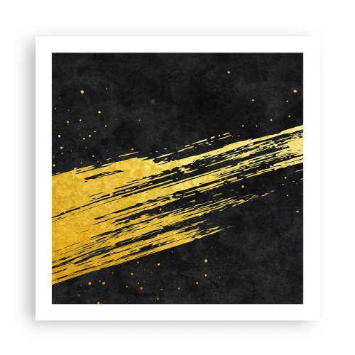 Poster - Spring in hyperruimte - 60x60 cm