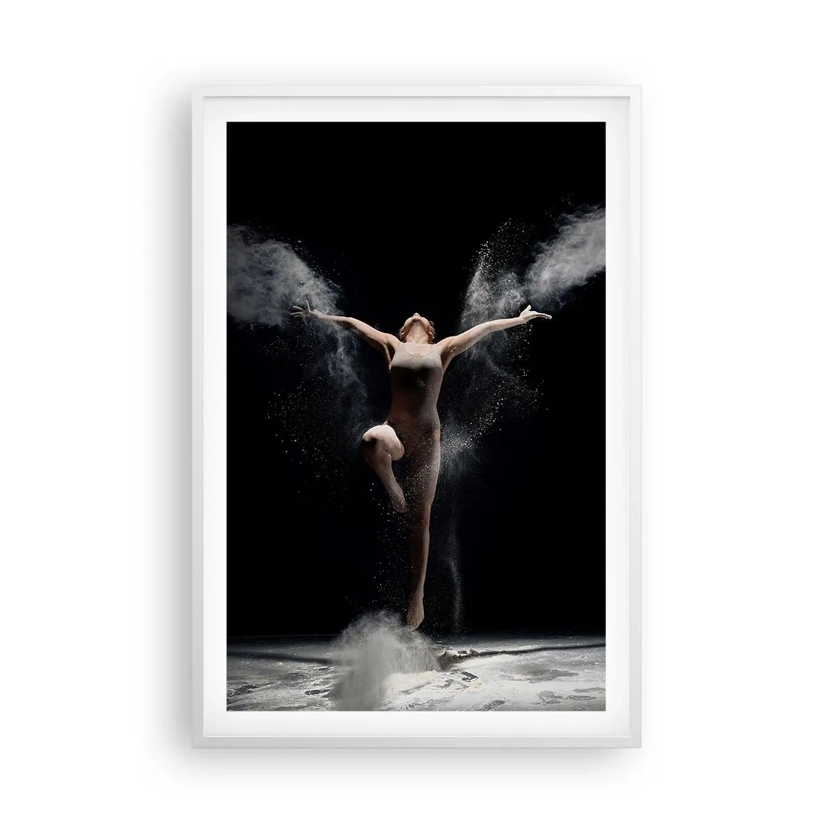 Poster in een witte lijst - Elfen bestaan - 61x91 cm