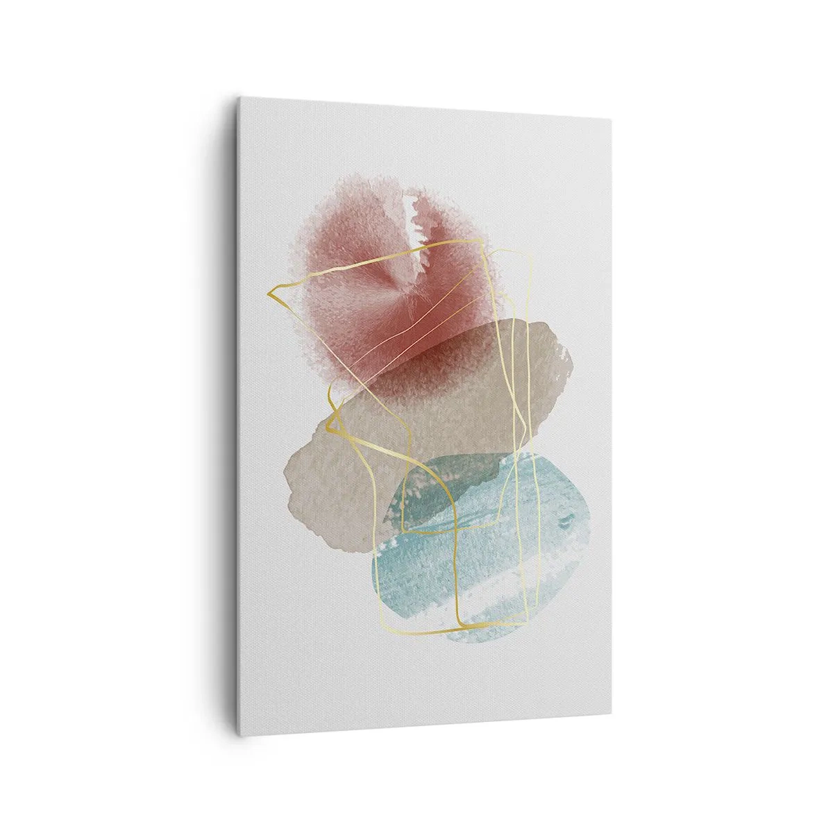 Schilderen op canvas - Koralen van de ruimte - 80x120 cm