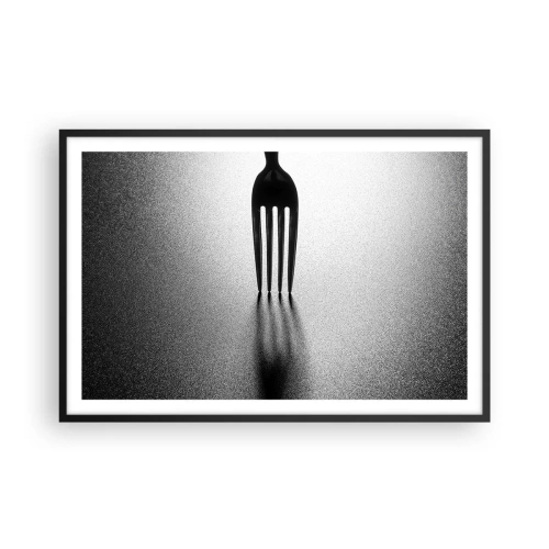 Poster in een zwarte lijst - Licht en schaduw - 91x61 cm
