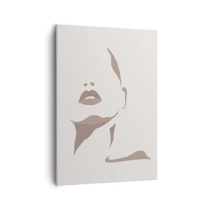 Schilderen op canvas - Gemaakt van licht en schaduw - 50x70 cm