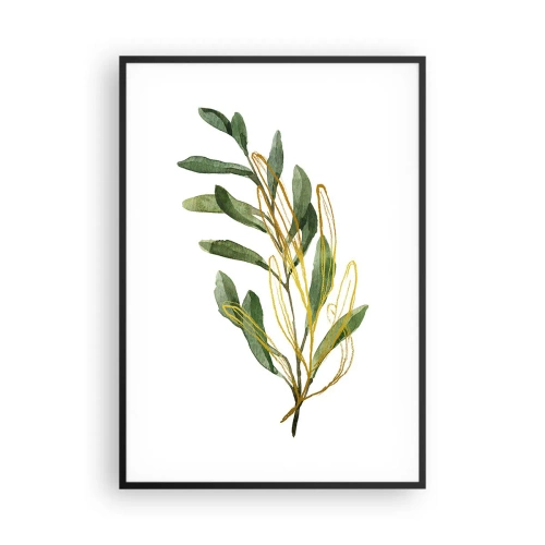 Poster in een zwarte lijst - Alles wat goed is - 70x100 cm