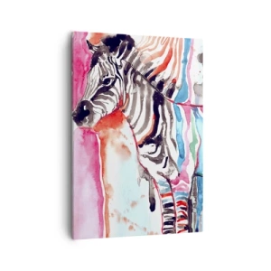 Schilderen op canvas - Zorgeloze grap van de natuur - 50x70 cm